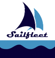 sailfleet summer vibe yacht sail Sticker