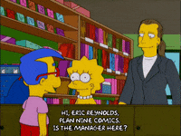 lisa simpson slick GIF