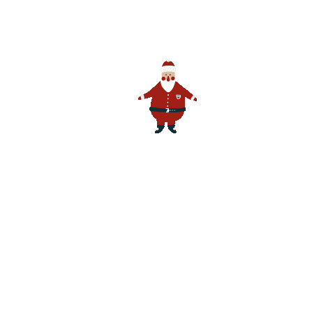 dukesthepalm giphyupload celebration santa santa claus Sticker