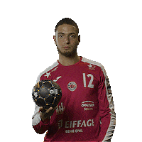 Handball Bernard Sticker by US Ivry