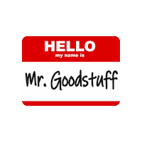 Kettle Corn Hello Sticker by Mr. Goodstuff