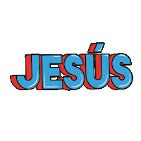 Jesus Letra Sticker