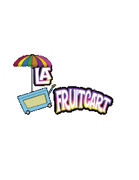 Fruitcart Sticker by The Gold Michi Co.