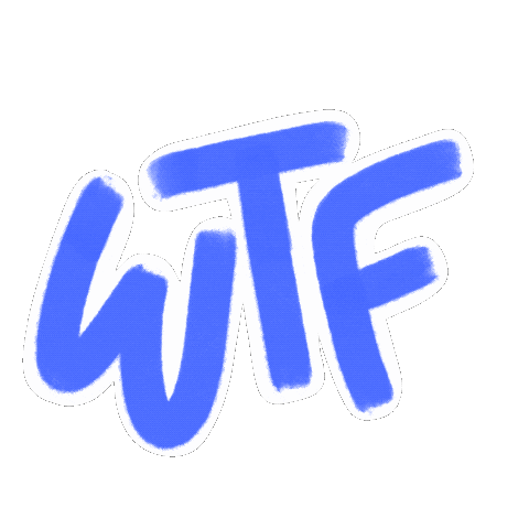 Wtf Sticker