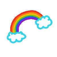 Rainbow Colors Sticker by HAMTARINA