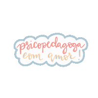 Psicopedagogia Sticker by Carol Fonoterapia
