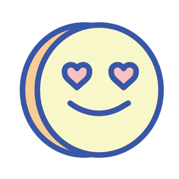 Emoji Love Sticker by Bow & Drape