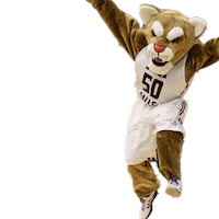 Jump Cooper Sticker by University of Sioux Falls