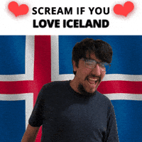 Iceland Flag GIF