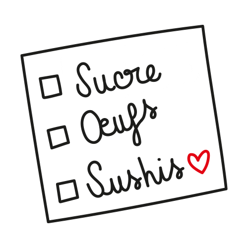 wasabicorner giphyupload sushi todolist sushitime Sticker