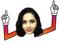 Sonam Sticker by BORN ON INSTAGRAM