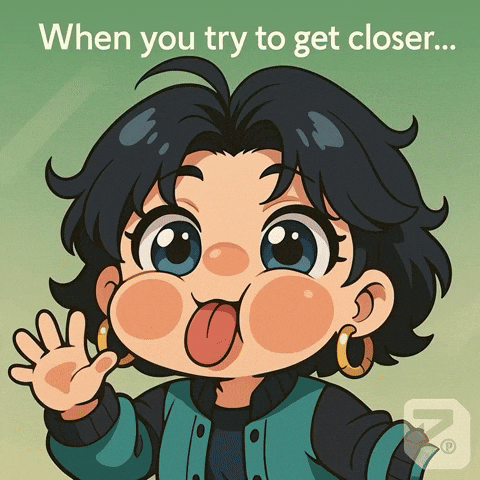 Getting Closer Funny Face GIF by Persona