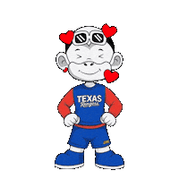 Texas Rangers Sticker by Zhot Shop