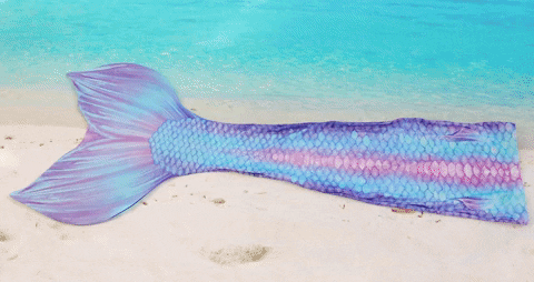 mermaid queue de sirÃ¨ne GIF