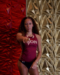Elon Womens Track Field GIF by Elon Phoenix