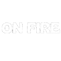 On Fire Sticker by City Barre