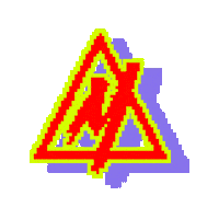 8 Bit Sticker by Mendid