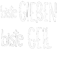 Calligraphy Deutschland Sticker