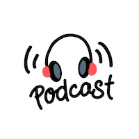 Eddycreativo podcast sound headphones episode Sticker
