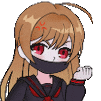 nixnvico angry enojada Sticker