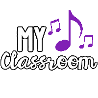 Music Room Classroom Sticker by thebulletinboardlady