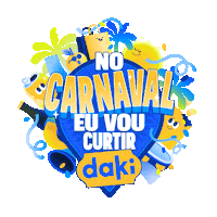 Party Summer Sticker by Daki