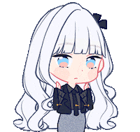 clairelle happy anime girl wow Sticker