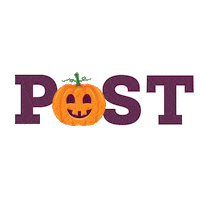 Pumpkin Sticker by Post University