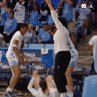 University Of North Carolina Basketball GIF by UNC Tar Heels