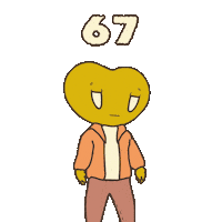 6 7 Sticker by LT3 Creations