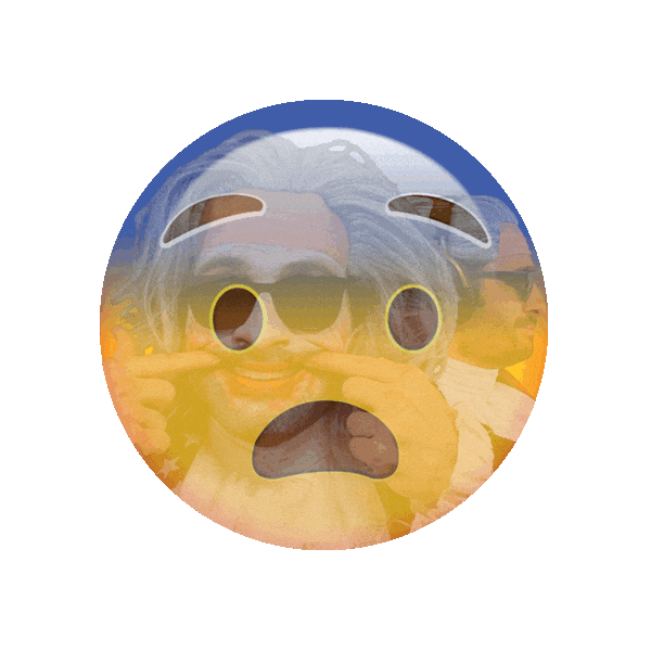 Horror Shock Sticker