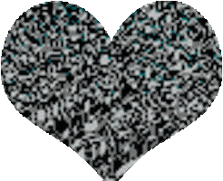 Heart Glitch Sticker