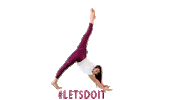 Stretch Split Sticker by sisers-stretching