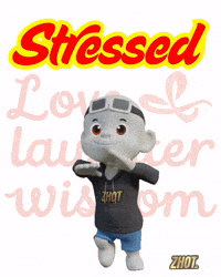 Stress Omg GIF by Zhot