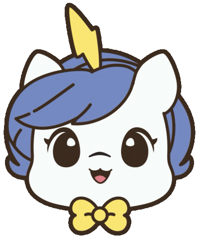 Happy Feliz Sticker by Brave Unicorn
