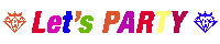 Party Gold Sticker by Royal Mania