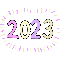 New Year Happy Holidays Sticker