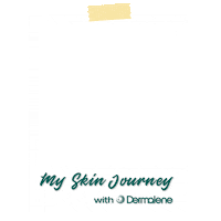 Dermalene dermalene dermalenelogo dermalenejourney dermaleneskincare Sticker