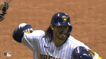 Excited Pumped Up GIF by Milwaukee Brewers