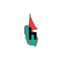 HavasMedia water h mermaid slt Sticker
