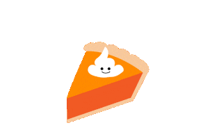 Youre Cute Pumpkin Pie Sticker by Jessica Lau