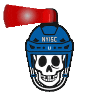 Long Island Hockey Sticker by New York Isles Social Club