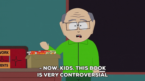 mr. garrison book GIF by South Park 