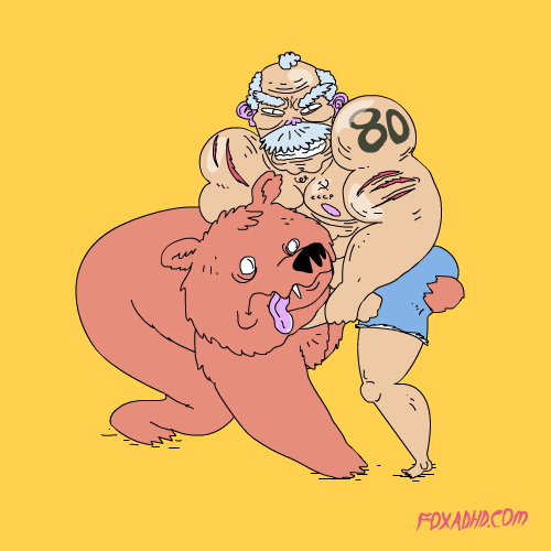 Fight Fox GIF by Animation Domination High-Def