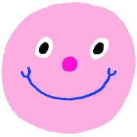 Happy Smiley Face Sticker by kristen barnhart