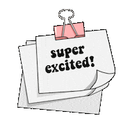 piperdoodley love excited pink rainbow Sticker