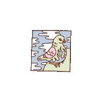 Dollhouse Sticker by John Fluevog