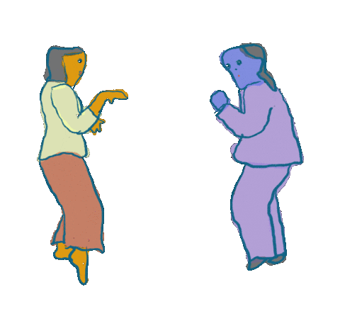 Pulp Fiction Dance Sticker