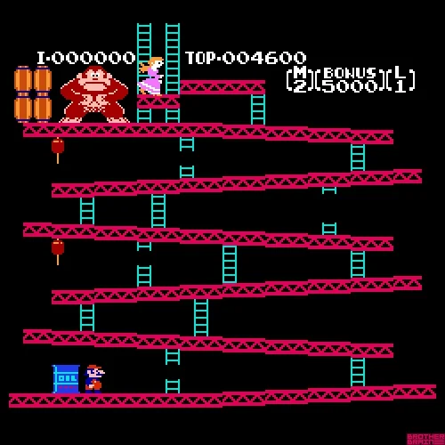 Donkey Kong Nintendo GIF - Find & Share on GIPHY