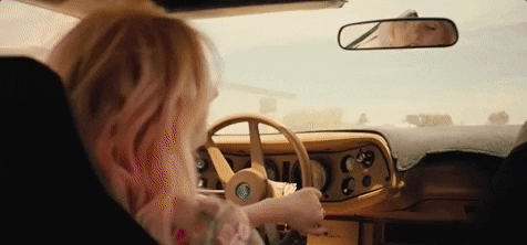 girl driving GIF by Jessica Lea Mayfield
